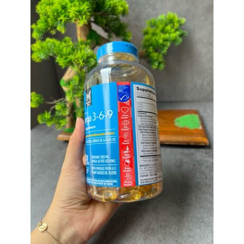 Viên uống omega 369 Mỹ - Member’s Mark 300 viên