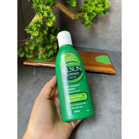 Dầu gội Selsun green daily use anti dandruff shampoo Úc 200ml 659464