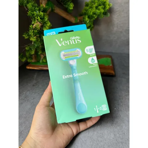 Dao cạo nữ Gillette Venus Extra Smooth cán dài hàng mua tại Úc 659495