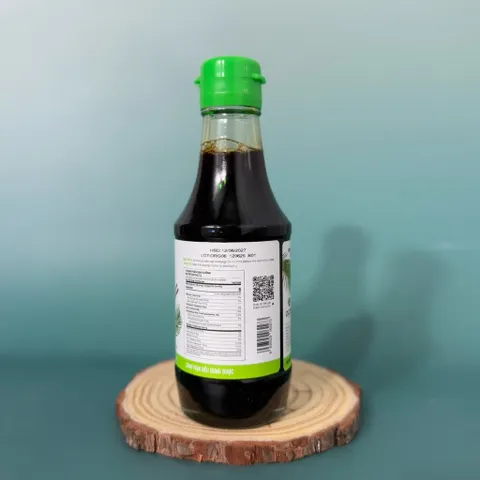 Nước tương mật hoa dừa organic Sokfarm - Dòng ít muối - hàng Việt. 659527