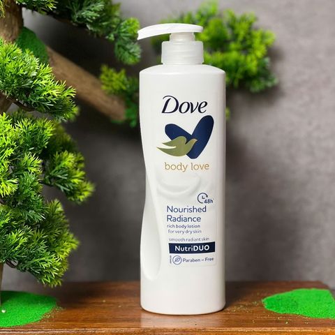 Dưỡng thể Dove Body Love Nourished Radiance 400ml hàng Úc 659517