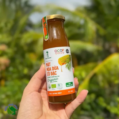 Mật hoa dừa cô đặc organic Sokfarm 250g - Coconut Flower Nectar - hàng Việt. 659561
