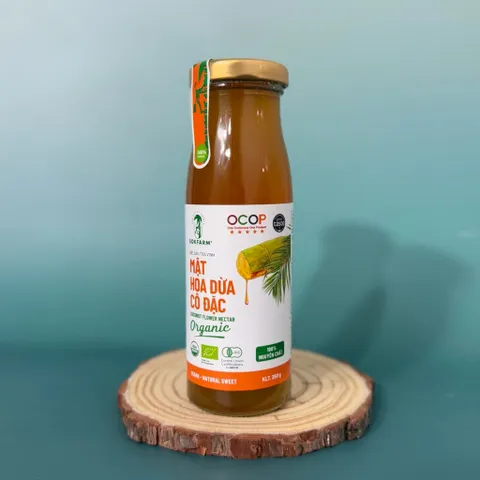 Mật hoa dừa cô đặc organic Sokfarm 250g - Coconut Flower Nectar - hàng Việt. 659561