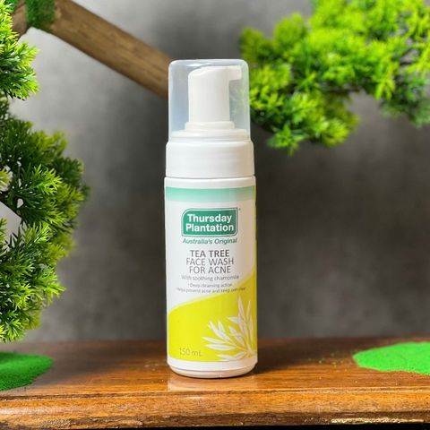 Sữa rửa mặt tràm trà Thursday Plantation Tea Tree Face Wash for Acne, 150ml hàng Úc 659551