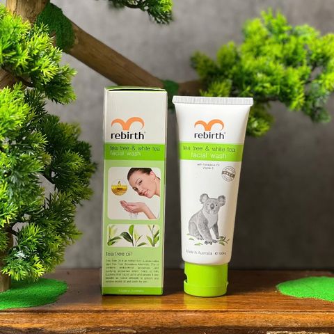 Sữa rửa mặt Rebirth Tea Tree & White Tea Facial Wash 100ml 659581