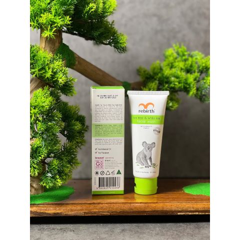 Sữa rửa mặt Rebirth Tea Tree & White Tea Facial Wash 100ml 659581