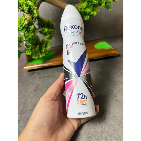 Xịt khử mùi chống mồ hôi Rexona Women Advanced Protection Invisible Dry Pure hàng Úc 659625