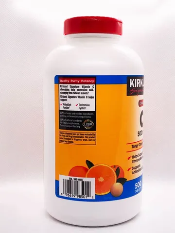 Thực phẩm chức năng Viên uống bổ sung vitamin C 500mg Kirkland 500 viên của Mỹ 659735