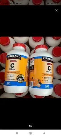 Thực phẩm chức năng Viên uống bổ sung vitamin C 500mg Kirkland 500 viên của Mỹ 659735
