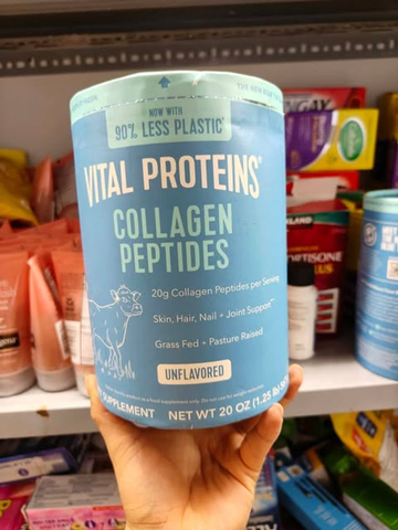 Bột Collagen Peptides Vital Proteins hộp 680g của Mỹ