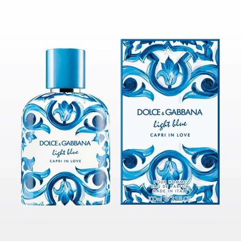 (Hàng công ty) Nước Hoa Nam Dolce & Gabbana D&G Light Blue Capri In Love Pour Homme EDP 10ml chiết Chính hãng