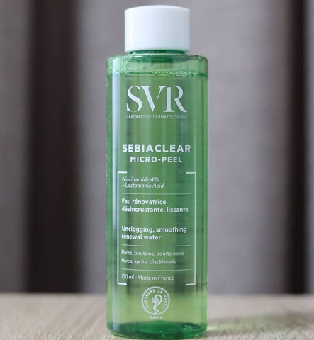 Nước Hoa Hồng SVR Sebiaclear Micro Peel 150ml