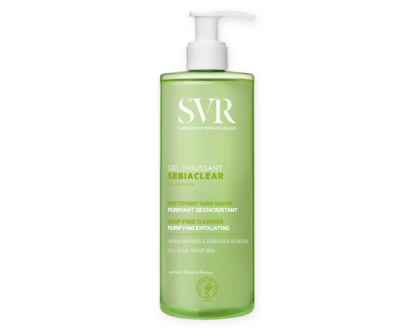 Set Gel Rửa Mặt SVR Sebiaclear Moussant 400ml 