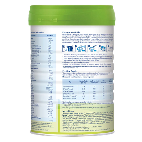 Sữa HiPP Organic Combiotic 800g (0-6 tháng tuổi)