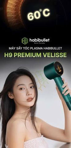 Máy sấy tóc Plasma Habibullet H9 Premium Vilisse
