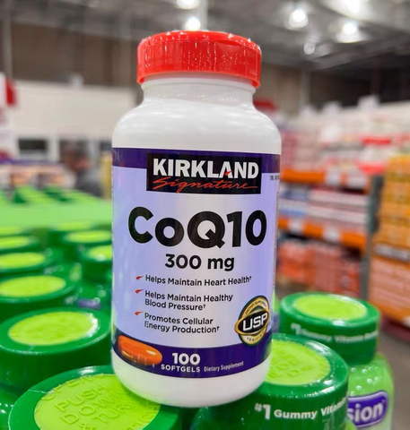 IÊN UỐNG HỖ TRỢ TIM MẠCH KIRKLAND SIGNATURE COQ10 300 MG 100 vien MY