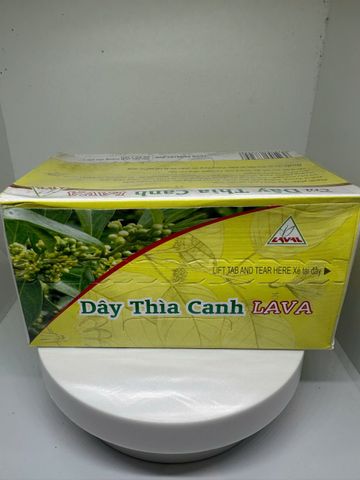 Trà Dây Thìa Canh Lava túi lọc dùng cho người tiểu đường tuýp 1, 2 - Hộp 30 túi