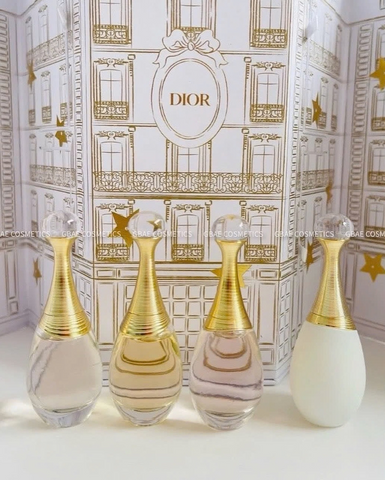 (Cao cấp) Set nước hoa DIOR J'adore 4x5ml Limited Edition Tòa Tháp Chính hãng