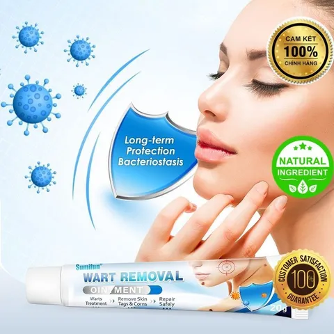 Kem Xóa Nốt Ruồi, Tàn Nhang, Mụn Thịt, Mụn Cóc, thành phần thảo dược thiên nhiên, giá rẻ và an toàn