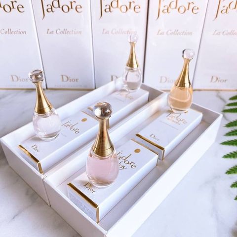 (4 Chai) Set nước hoa DIOR J'adore 4x5ml Limited Edition Tòa Tháp Chính Hãng