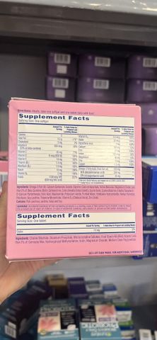 Viên bổ cho bà bầu One A Day Prenatal Advanced Multivitamin + Choline 60 Gels + 60 Tablets