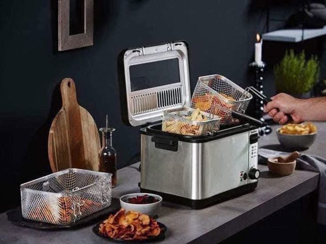  Nồi chiên ngập dầu Silvercrest SEF3 4 lít cỡ lớn