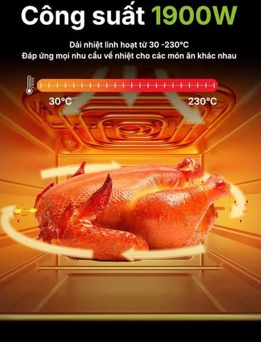 Nồi chiên hấp hơi nước Habibullet FHB18 Plus