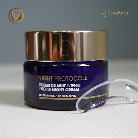 Kem dưỡng sáng da ban đêm Pháp DermEden Night Protocole Intense Night Cream 50ml