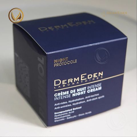 Kem dưỡng sáng da ban đêm Pháp DermEden Night Protocole Intense Night Cream 50ml