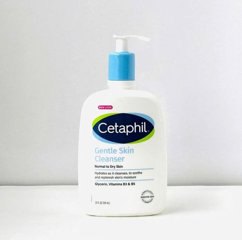 Sữa Rửa Mặt Cetaphil Gentle Cleanser 591ml - Dành cho Da Nhạy Cảm, Sạch Sâu, Dưỡng Ẩm, Chống Kích Ứng