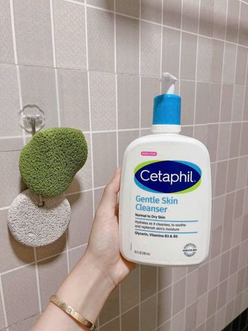 Sữa Rửa Mặt Cetaphil Gentle Cleanser 591ml - Dành cho Da Nhạy Cảm, Sạch Sâu, Dưỡng Ẩm, Chống Kích Ứng