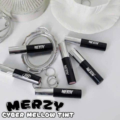 Son Merzy Mellow Tint CM5 – Đỏ Nâu Chất Lỏng Mịn Lì Dưỡng Ẩm - Son Môi Thời Trang Dành Cho Fan Của Merzy