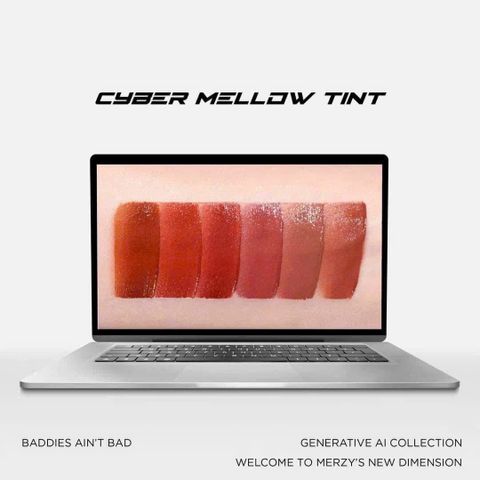 Son Merzy Mellow Tint CM5 – Đỏ Nâu Chất Lỏng Mịn Lì Dưỡng Ẩm - Son Môi Thời Trang Dành Cho Fan Của Merzy