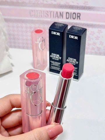Son Dior Lip Glow 074 Jelly - Son Dưỡng Môi Hồng Căng Mọng, Luminous Color, Perfect Gift for Makeup Lovers