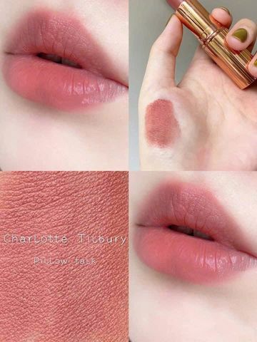 Son Mini Charlotte Tilbury Pillow Talk Hồng MLBB - Son Lì Siêu Gợi Cảm, Dưỡng Môi Và Đẹp Tự Nhiên, Quà Tặng Phong Cách