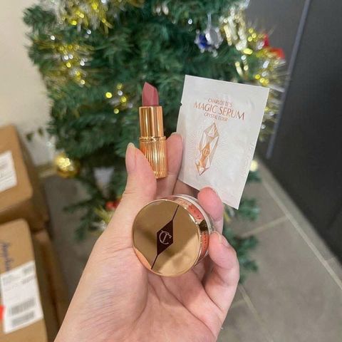 Son Mini Charlotte Tilbury Pillow Talk Hồng MLBB - Son Lì Siêu Gợi Cảm, Dưỡng Môi Và Đẹp Tự Nhiên, Quà Tặng Phong Cách