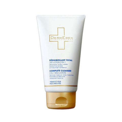 Lotion rửa mặt và tẩy trang 2 in 1 DermEden Complete Cleanser 2in1 Milk Lotion 150ml
