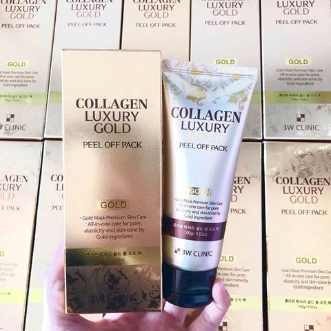 Mặt Nạ Vàng 24K Collagen – Gel Dưỡng Da Căng Sáng, Ngăn ngừa Lão Hóa, Chăm Sóc Da Chuyên Sâu