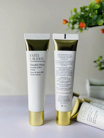 Kem Lót Estee Lauder Double Wear Smooth & Blur Primer 40ml - Kiểm soát dầu hoàn hảo cho lớp trang điểm mượt mà, dạng tuýt tiện lợi