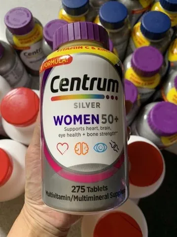 Centrum silver men, women 50+ 275v bổ tổng hợp nam nữ trên 50 tuổi