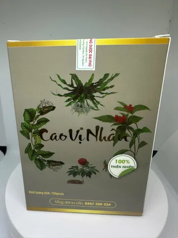 Cao Vị Nhân - Hỗ trợ cho người u xơ u nang - Hộp nhỏ 1 lọ 100g