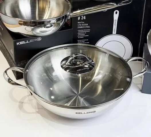 CHẢO XÀO ĐA NĂNG KELLER WOK PAN 32CM
