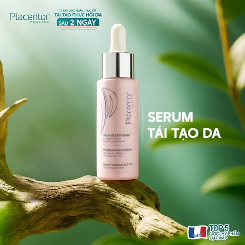 Tinh Chất Dưỡng Ẩm Và Giảm Nếp Nhăn Placentor Vegetal Serum Regenerant Regenerating Serum