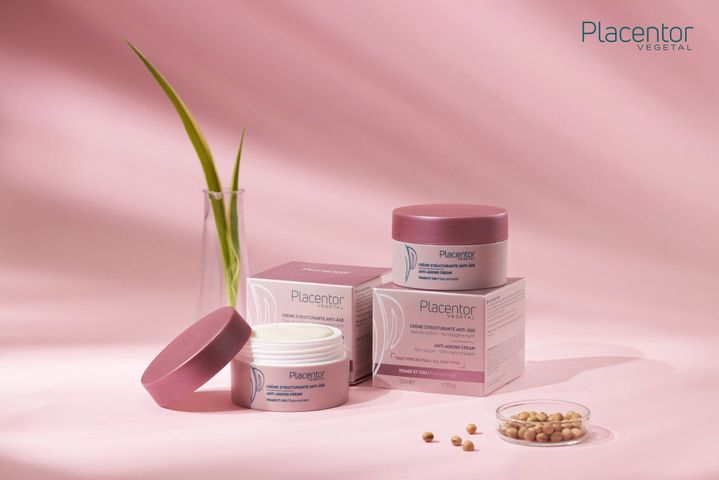 Kem Dưỡng Ẩm Giúp Giảm Nếp Nhăn Placentor Vegetal Creme Structurante Anti-Age Texture Confort Anti-Ageing Cream Rich Texture (Da khô/ nhạy cảm)