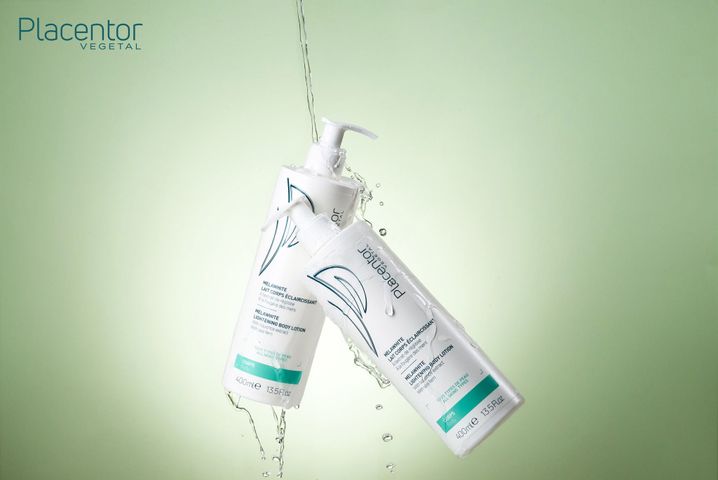 Sữa DưỡngToàn Thân Làm Trắng Da Placentor Vegetal Melawhite Lait Corps Eclaircissant Melawhite Lightening Body Lotion