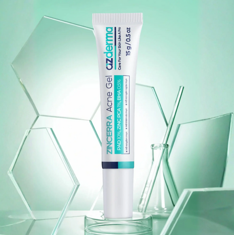 Zincerra Acne Gel Gel giảm mụn sưng viêm