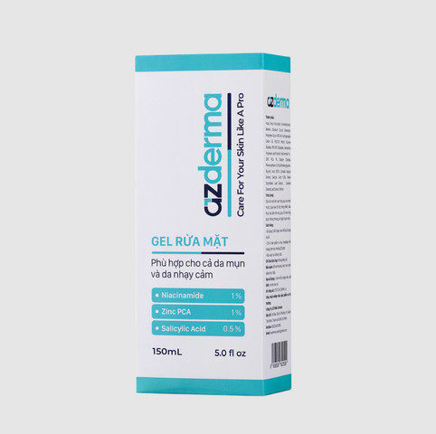 Gel rửa mặt AZDEMA - Cleansing Gel