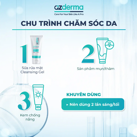 Gel rửa mặt AZDEMA - Cleansing Gel