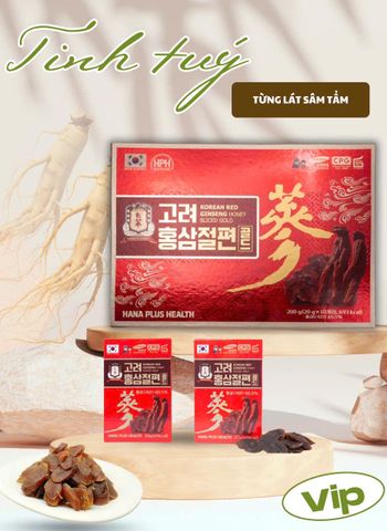 Hồng Sâm Lát Tẩm Mật Ong HANAPLUSHEALTH Hàn Quốc 200gr 663699