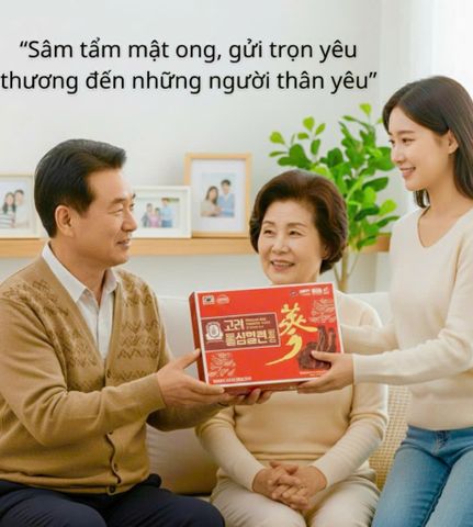 Hồng Sâm Lát Tẩm Mật Ong HANAPLUSHEALTH  Hàn Quốc 200gr
